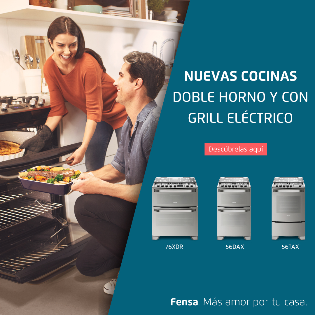 Nuevas cocinas doble horno