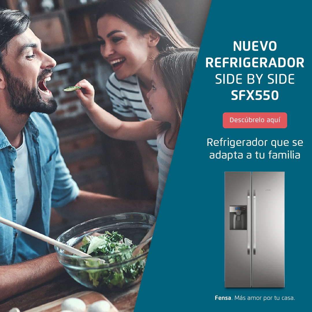 Nuevo refrigerador Side By Side SFX550